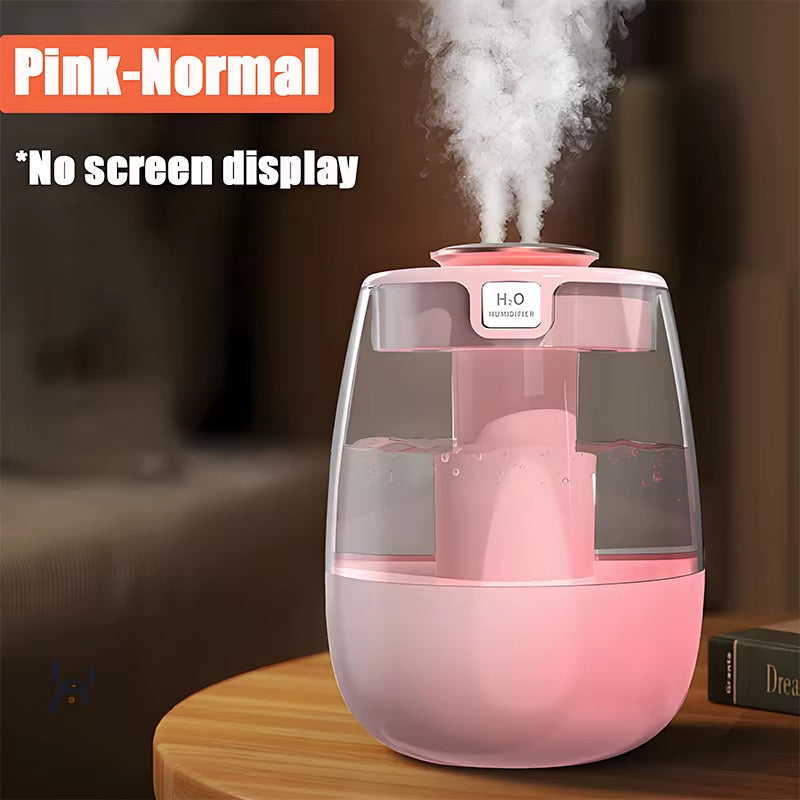 Air Humidifier 1300ML Aroma Humidifier Double Spray Port Essential Oil Diffuser with Light USB Water Humidifier for Home Office