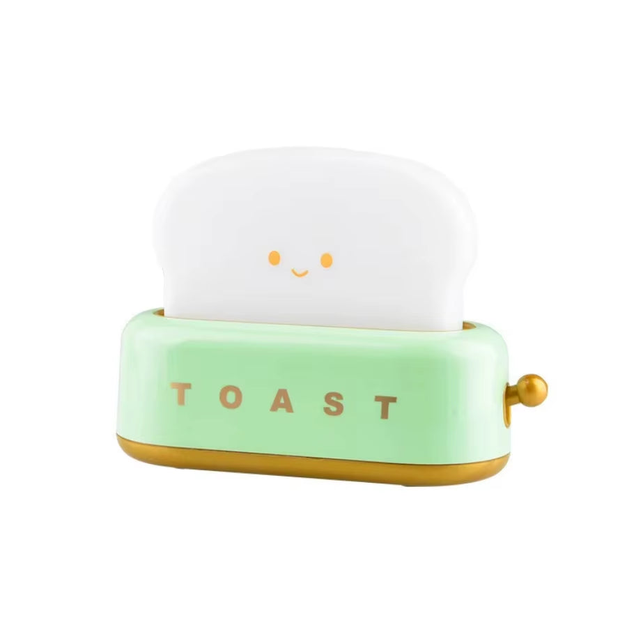 Bread Toast Light Toaster Nightlight Creative Rechargeable Led Lamp Bedroom for Birthday Gift